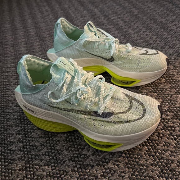 Men’s Sz 6.5 - Nike Air Zoom Alphafly NEXT% 2 Green - DV9422-300 - Picture 14 of 14